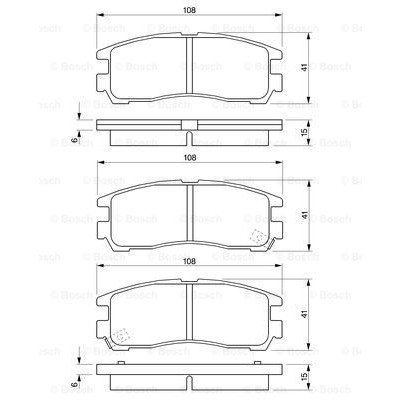 Слика на Плочки BOSCH 0 986 424 467