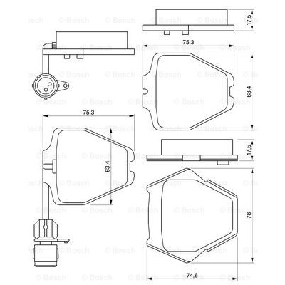 Слика на Плочки BOSCH 0 986 424 689