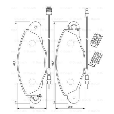 Слика на Плочки BOSCH 0 986 424 746