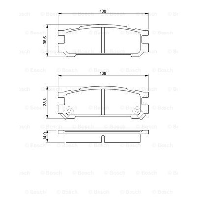 Слика на Плочки BOSCH 0 986 461 143