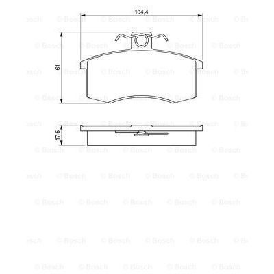 Слика на Плочки BOSCH 0 986 491 700