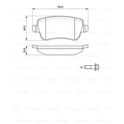 Слика на Плочки BOSCH 0 986 494 126