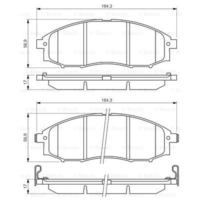 Слика на Плочки BOSCH 0 986 494 152