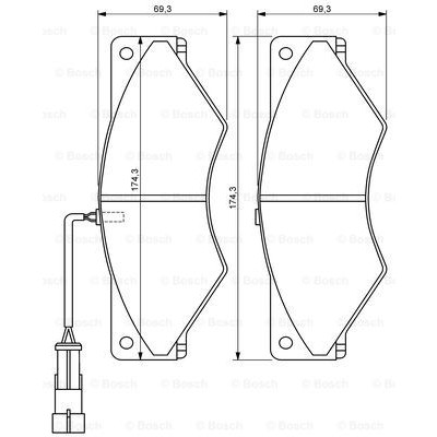 Слика на Плочки BOSCH 0 986 494 193