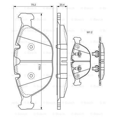 Слика на Плочки BOSCH 0 986 494 217