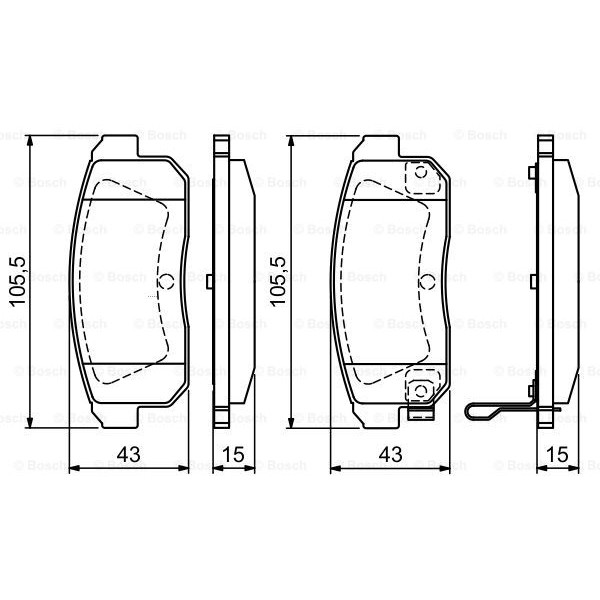 Слика на Плочки BOSCH 0 986 494 223