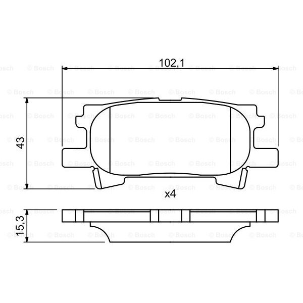 Слика на Плочки BOSCH 0 986 494 224