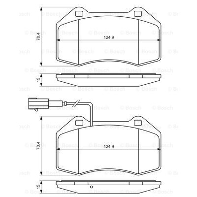 Слика на Плочки BOSCH 0 986 494 228