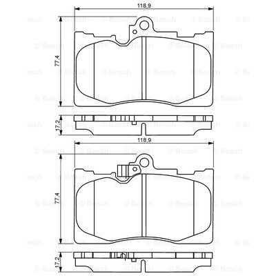 Слика на Плочки BOSCH 0 986 494 252