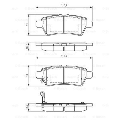 Слика на Плочки BOSCH 0 986 494 369