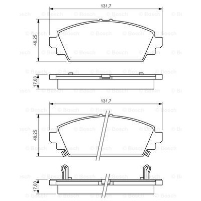 Слика на Плочки BOSCH 0 986 494 414