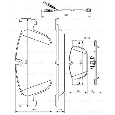 Слика на Плочки BOSCH 0 986 494 526