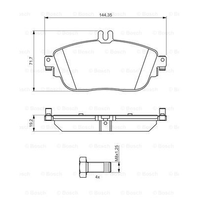 Слика на Плочки BOSCH 0 986 494 662