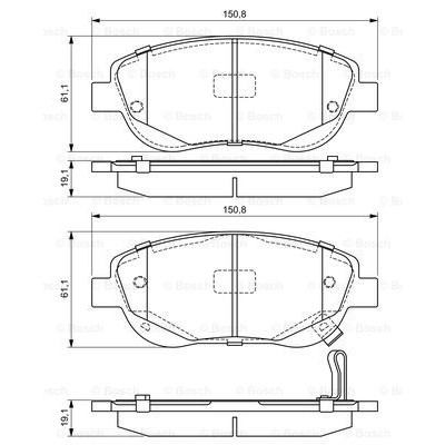 Слика на Плочки BOSCH 0 986 494 682