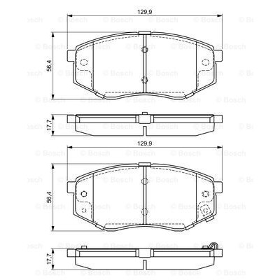 Слика на Плочки BOSCH 0 986 494 692