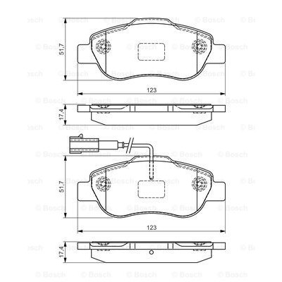 Слика на Плочки BOSCH 0 986 495 097