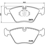 Слика 1 на плочки BREMBO P 06 042