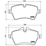 Слика 1 на плочки BREMBO P 06 051