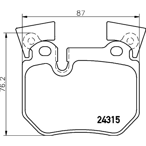 Слика на плочки BREMBO P 06 059 за BMW 3 Coupe E92 330 d - 231 коњи дизел