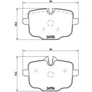 Слика 1 на плочки BREMBO P 06 061