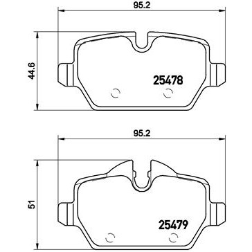 Слика на Плочки BREMBO P 06 080