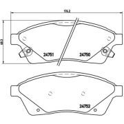 Слика 1 $на Плочки BREMBO P 09 010