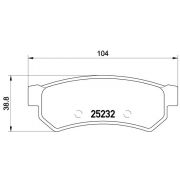 Слика 1 $на Плочки BREMBO P 10 053