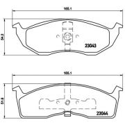 Слика 1 на плочки BREMBO P 11 008