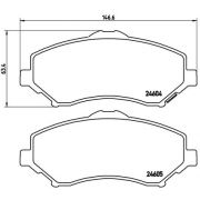 Слика 1 на плочки BREMBO P 11 025