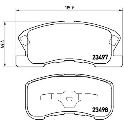 Слика на Плочки BREMBO P 16 008