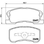 Слика 1 $на Плочки BREMBO P 16 008