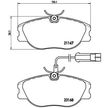 Слика на Плочки BREMBO P 23 066