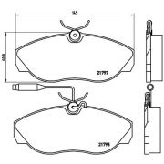 Слика 1 на плочки BREMBO P 23 068