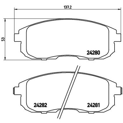 Слика на Плочки BREMBO P 23 126