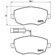 Слика 1 $на Плочки BREMBO P 23 127