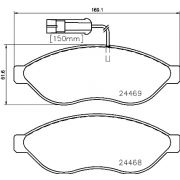 Слика 1 на плочки BREMBO P 23 143