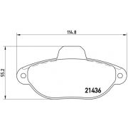 Слика 1 на плочки BREMBO P 23 160