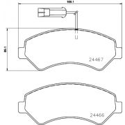 Слика 1 на плочки BREMBO P 23 161