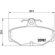 Слика 1 на плочки BREMBO P 24 018