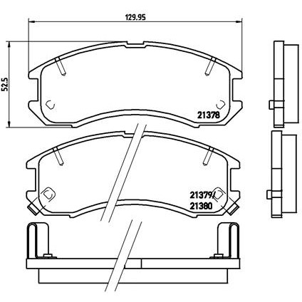 Слика на Плочки BREMBO P 24 024