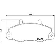 Слика 1 на плочки BREMBO P 24 032