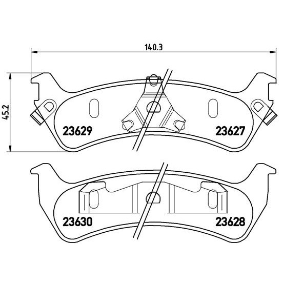 Слика на Плочки BREMBO P 24 042