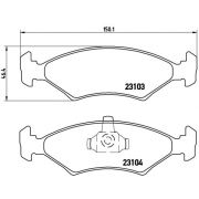 Слика 1 на плочки BREMBO P 24 043