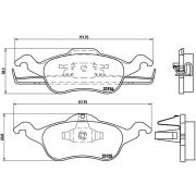 Слика 1 на плочки BREMBO P 24 046