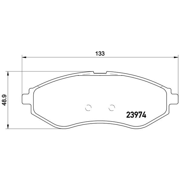 Слика на Плочки BREMBO P 24 048