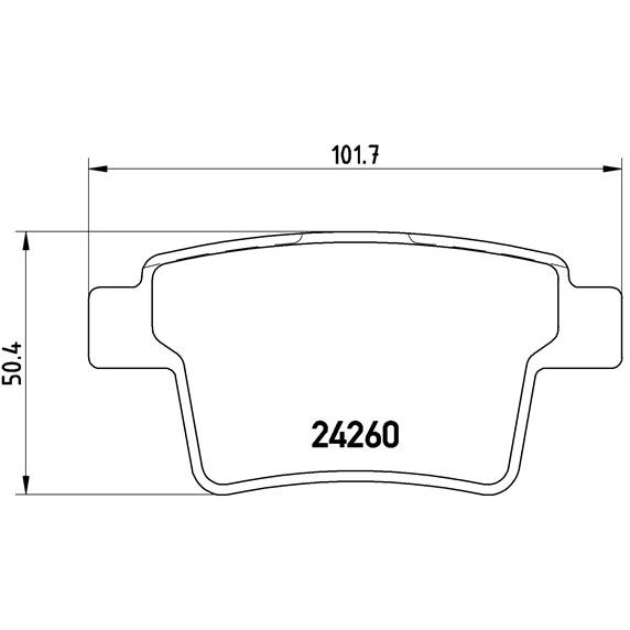 Слика на Плочки BREMBO P 24 063