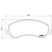 Слика 1 на плочки BREMBO P 24 064