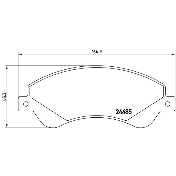 Слика на Плочки BREMBO P 24 065