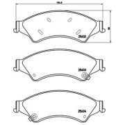 Слика 1 на плочки BREMBO P 24 153