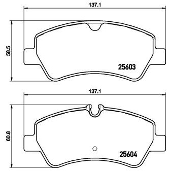 Слика на Плочки BREMBO P 24 160